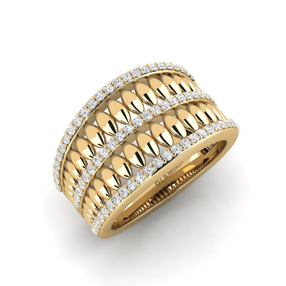 Weißer Saphir Ring Miste