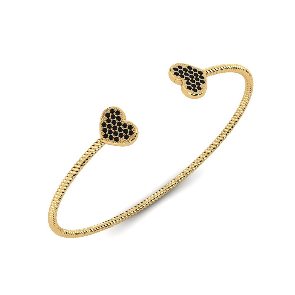 Saphir noir Bracelet pour femme Misteress
