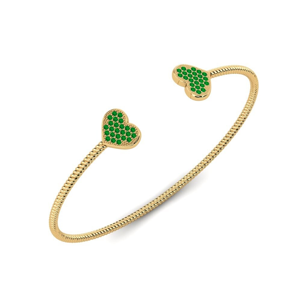 Émeraude Bracelet pour femme Misteress