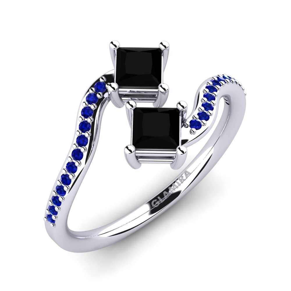 925 Silver Engagement Ring Mitzel