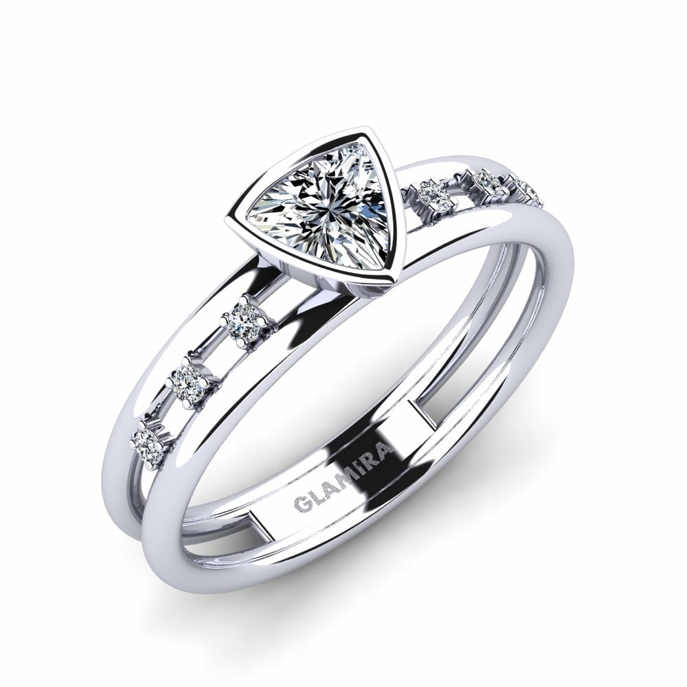 Trillion Engagement Ring Mitzies