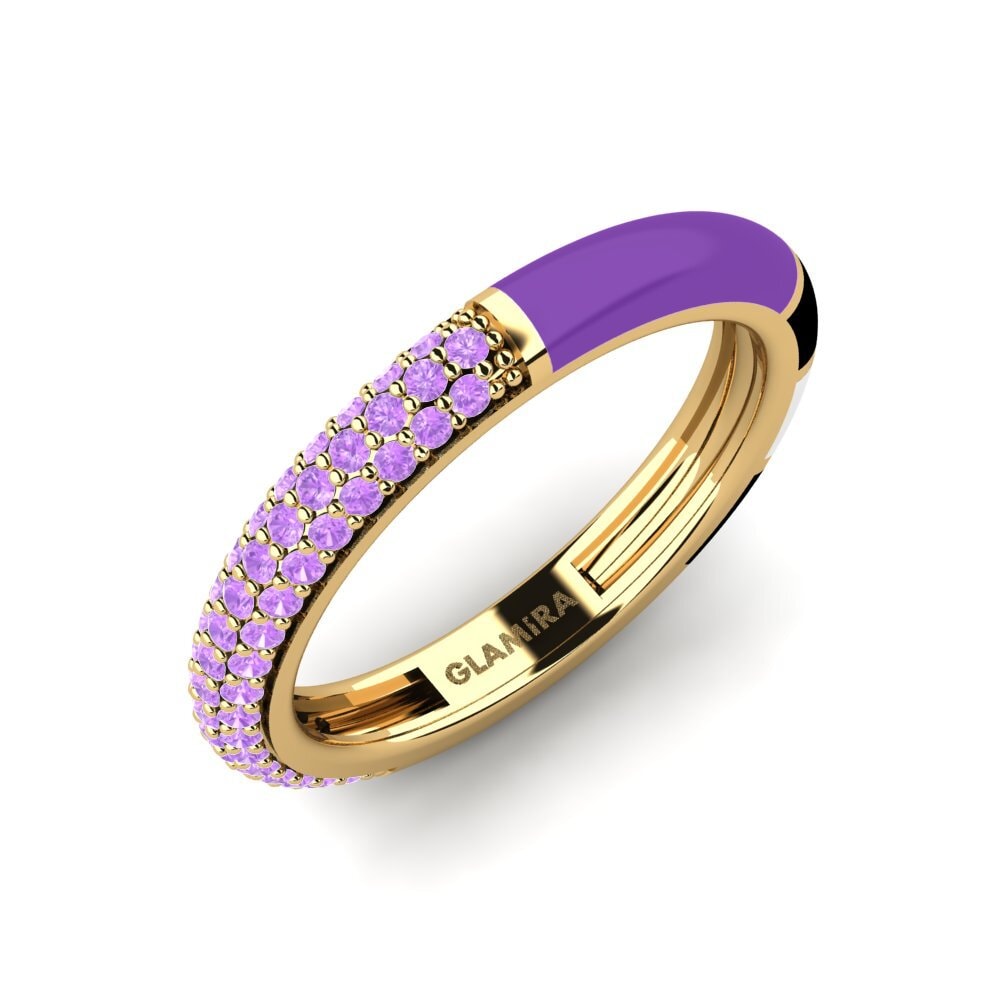 Amethyst Ring Mixte