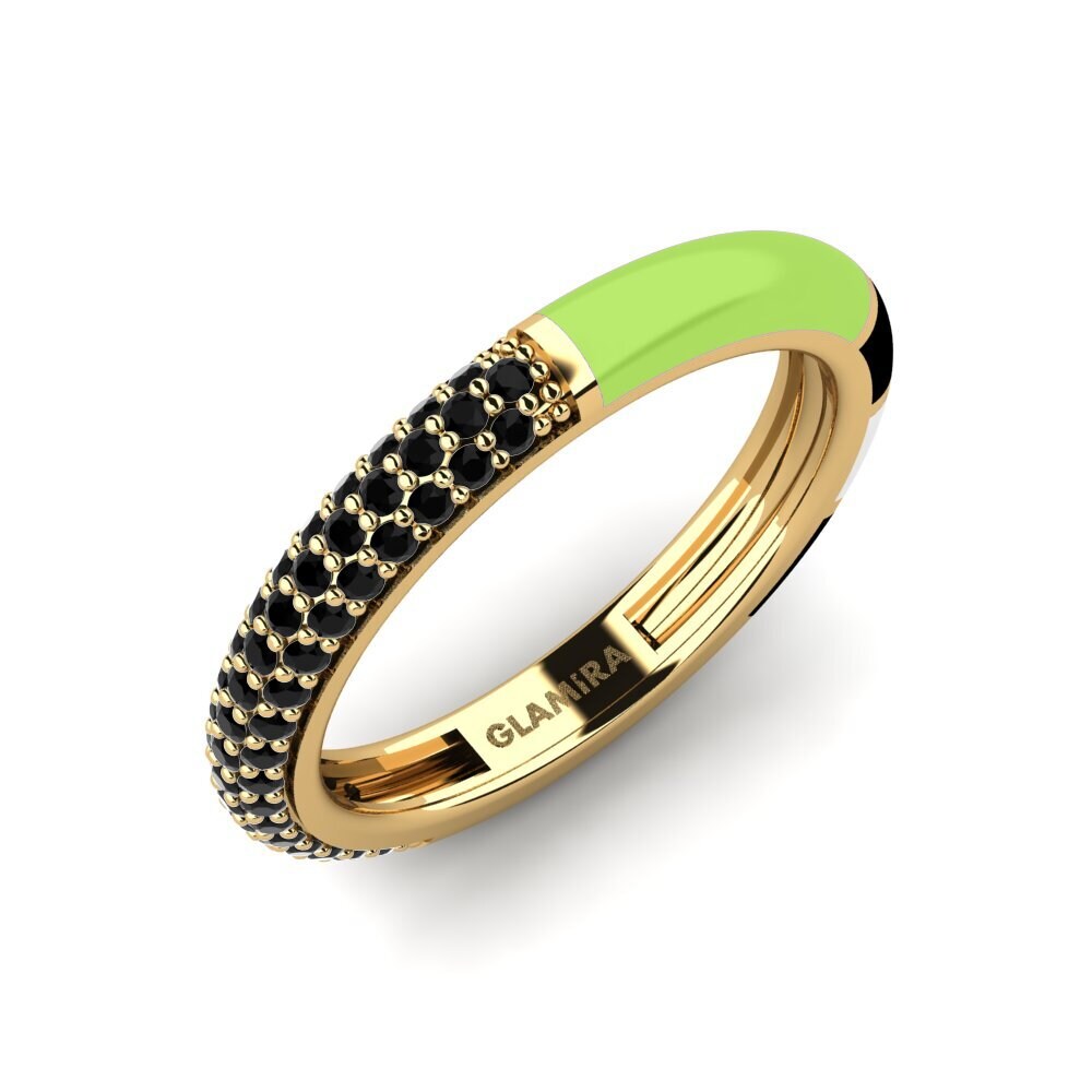 Zwarte Onyx Ringen Mixte