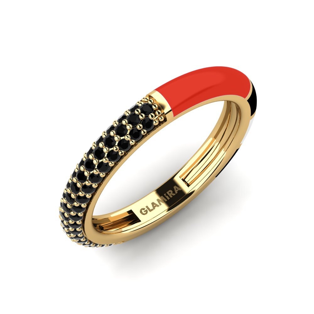 Black Onyx Ring Mixte