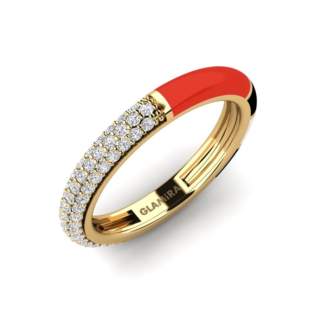 Diamante cultivado en laboratorio Anillo Mixte