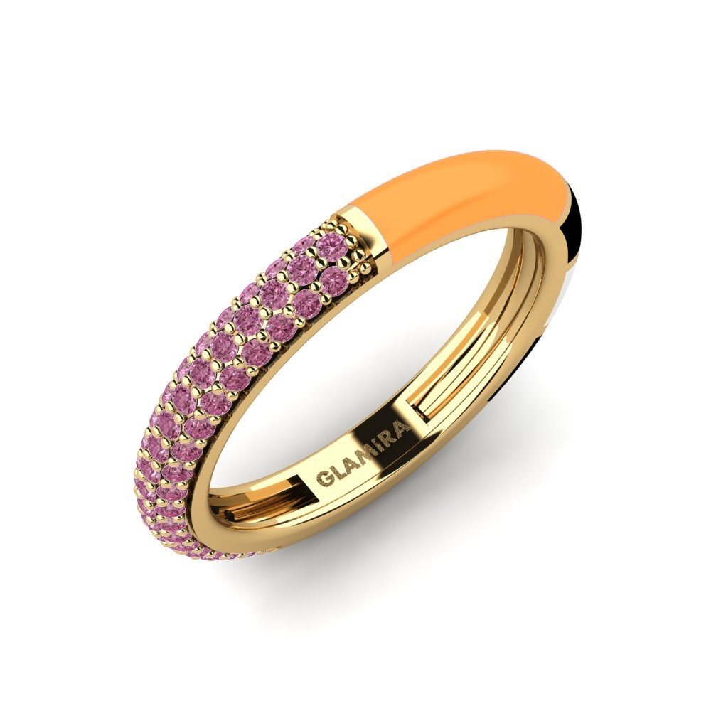 Rhodolite Garnet Ring Mixte