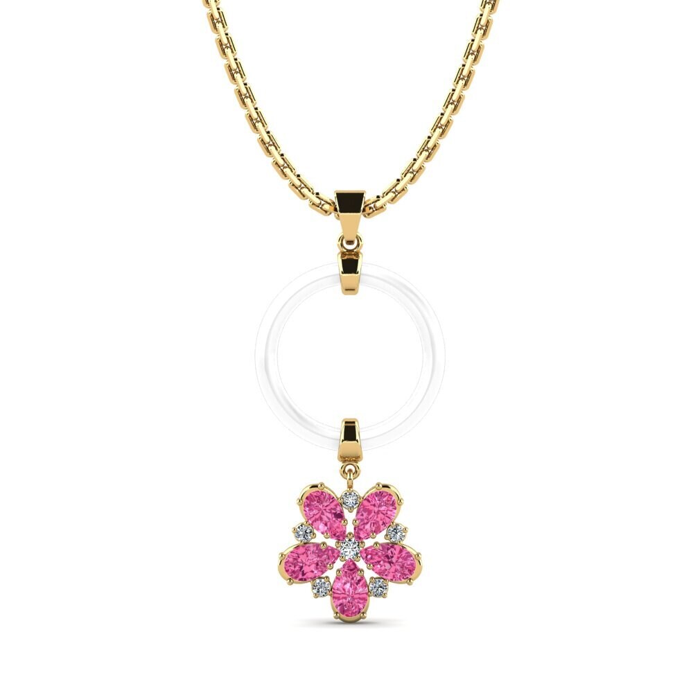 Pink Tourmaline Women's Pendant Moberly