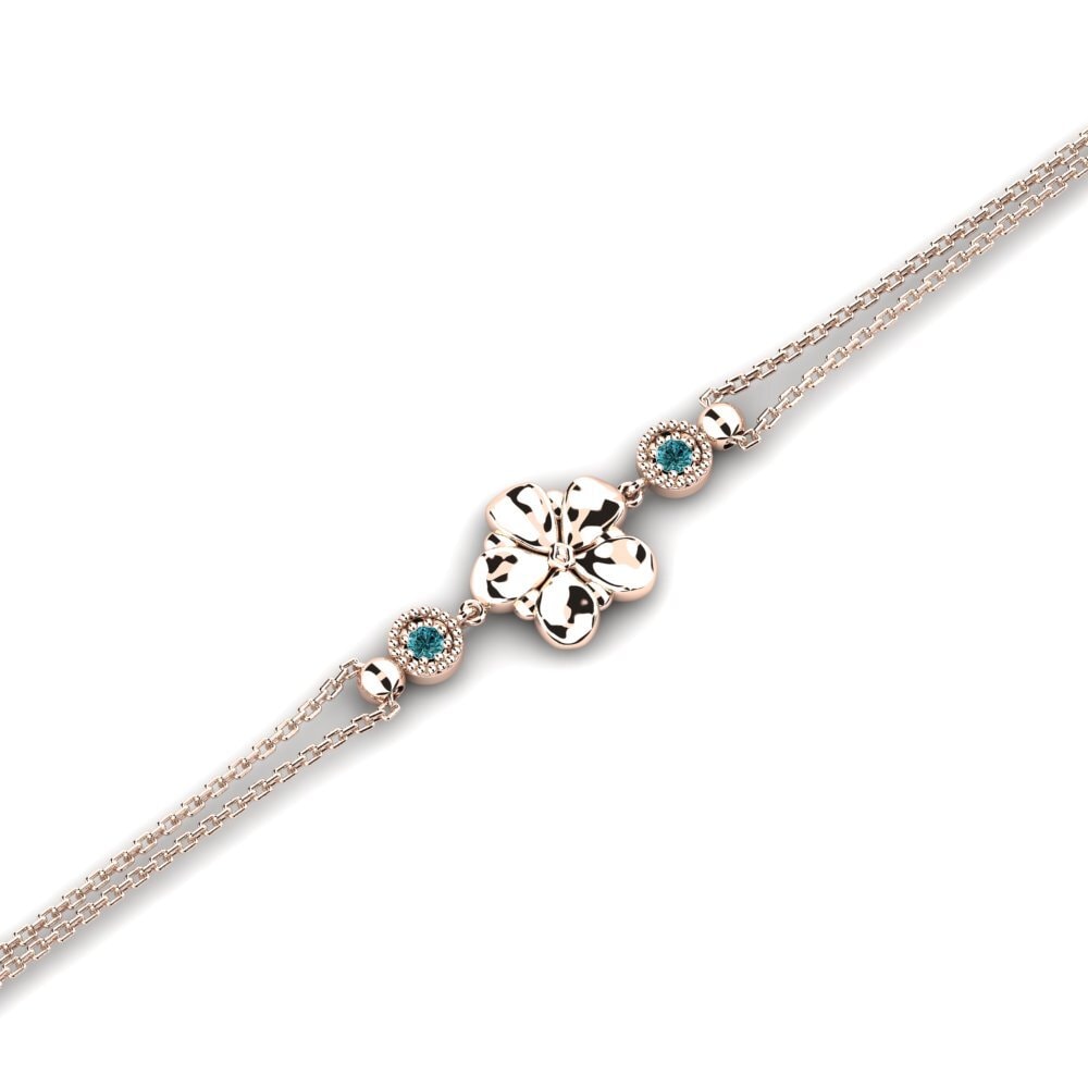 Diamant Bleu Bracelet pour femme Mobiliers