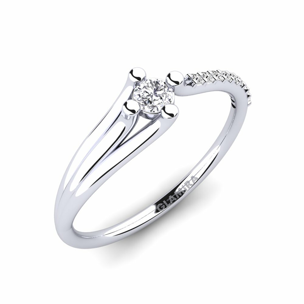 Moissanite Anello di fidanzamento Mocc