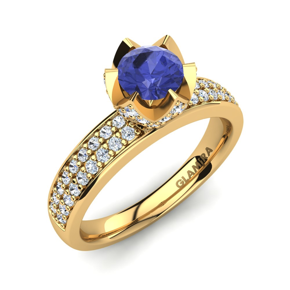 Tanzanite Engagement Ring Morisa
