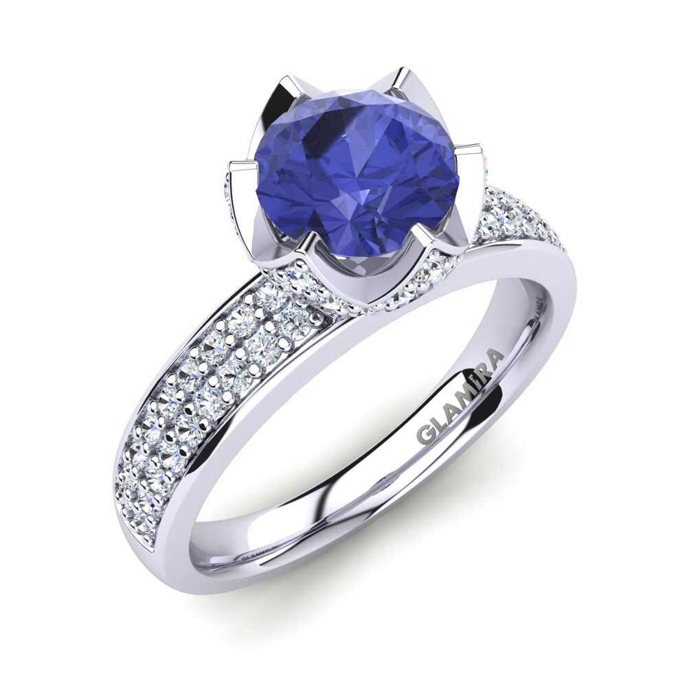 Tanzanite Engagement Ring Morisa 1.0 crt