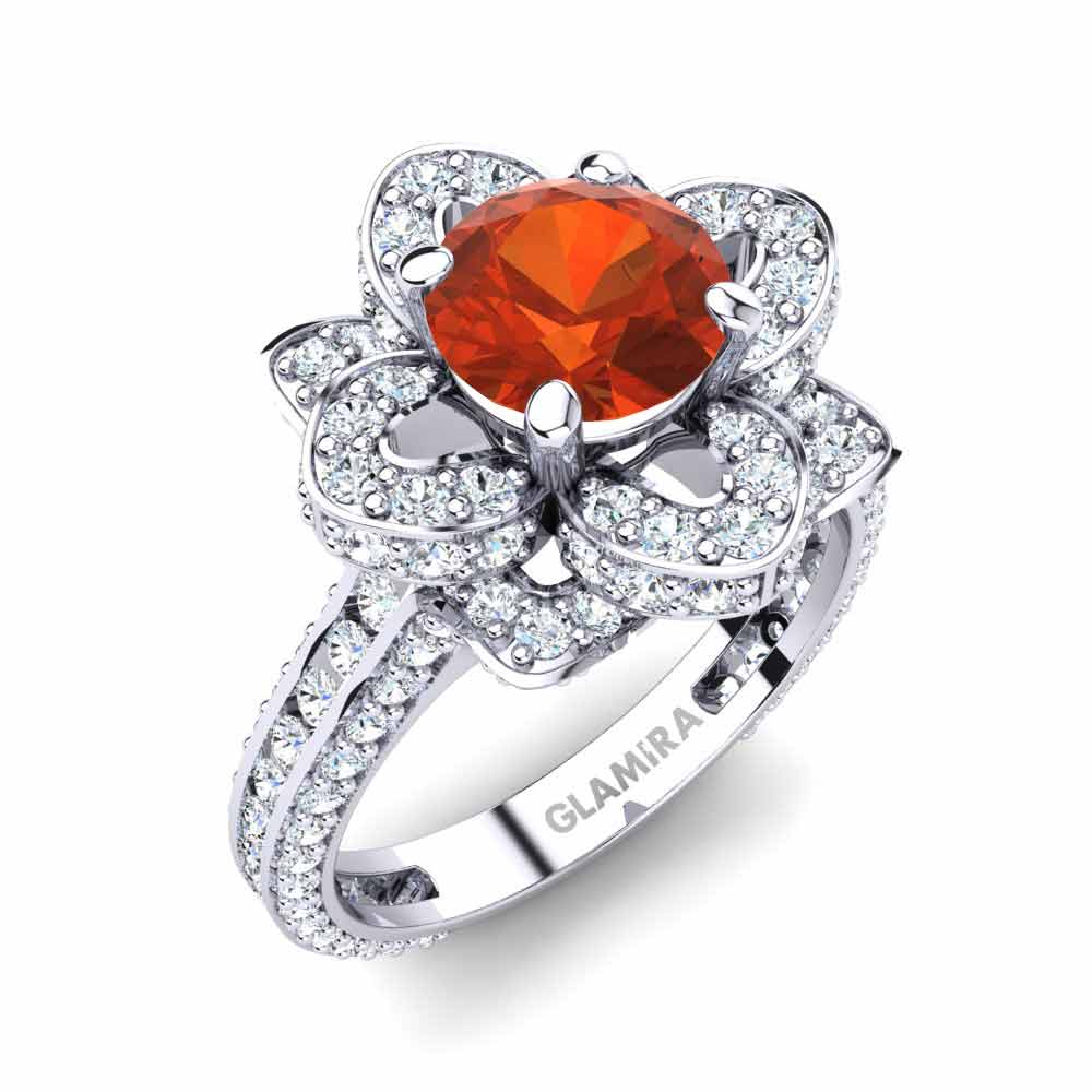 Fire-Opal Engagement Ring Rosanna 1.0 crt