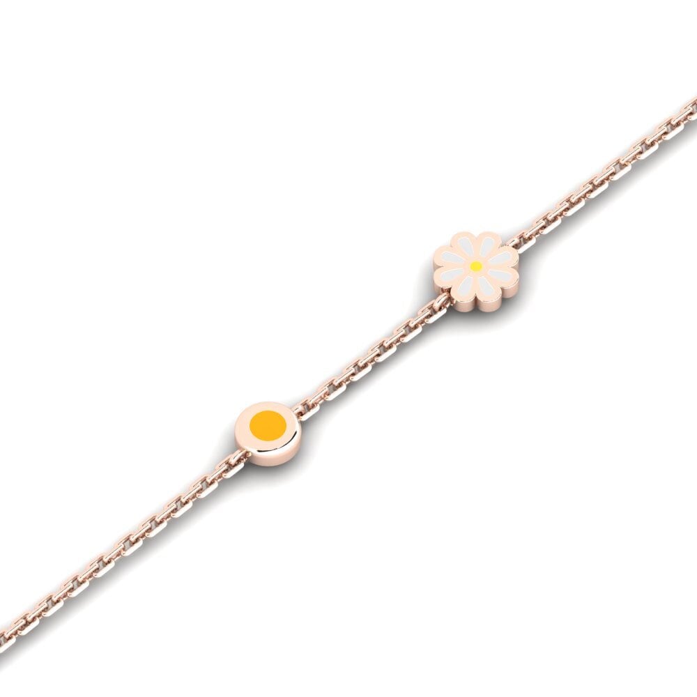 Armbänder Flower Rotgold 375
