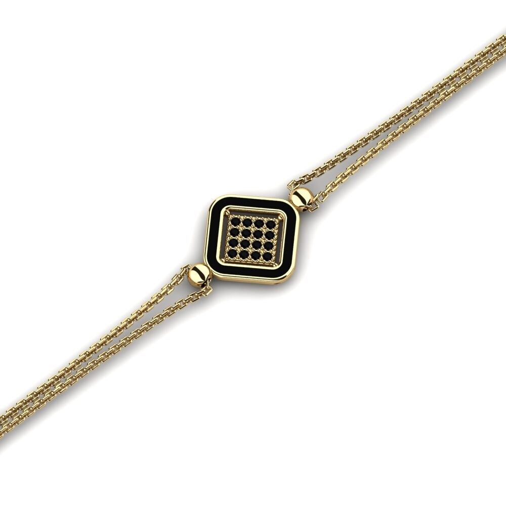 Black Sapphire Women's Bracelet Moisir