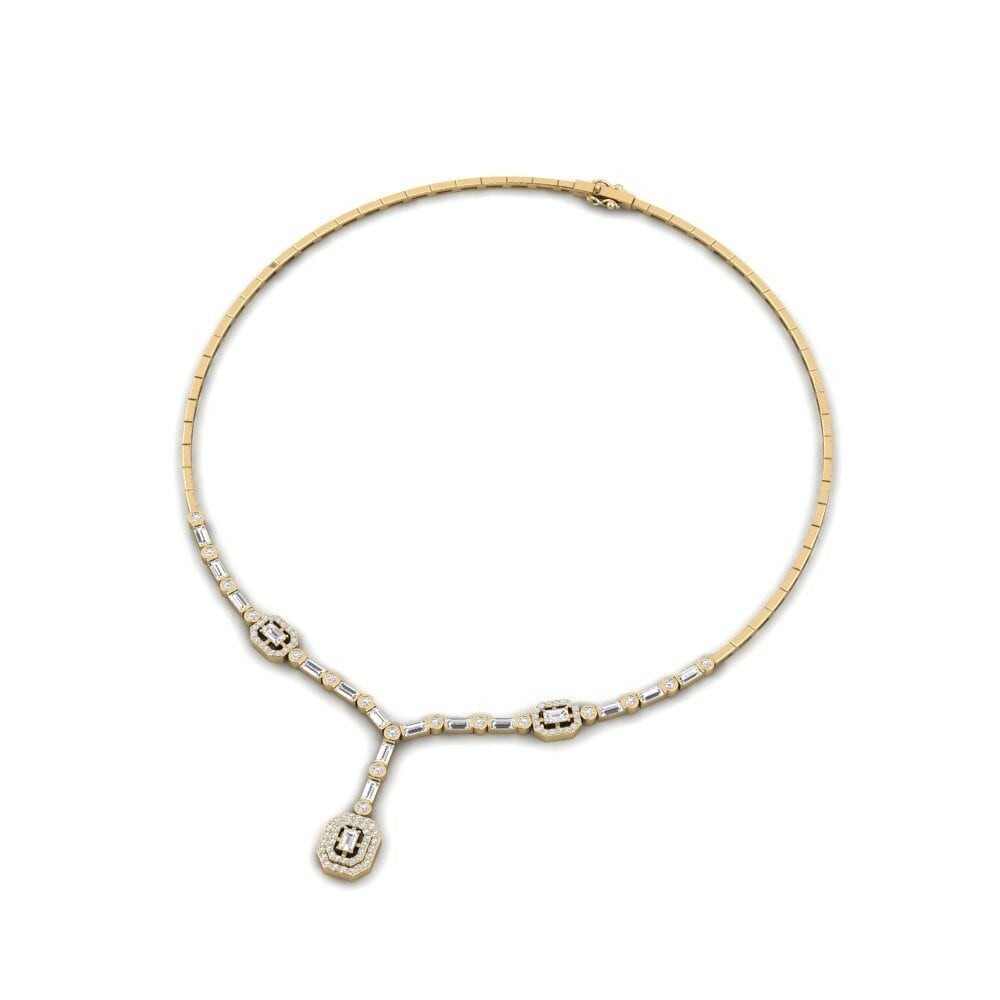 Oro Giallo 750 Collier Moncoeur