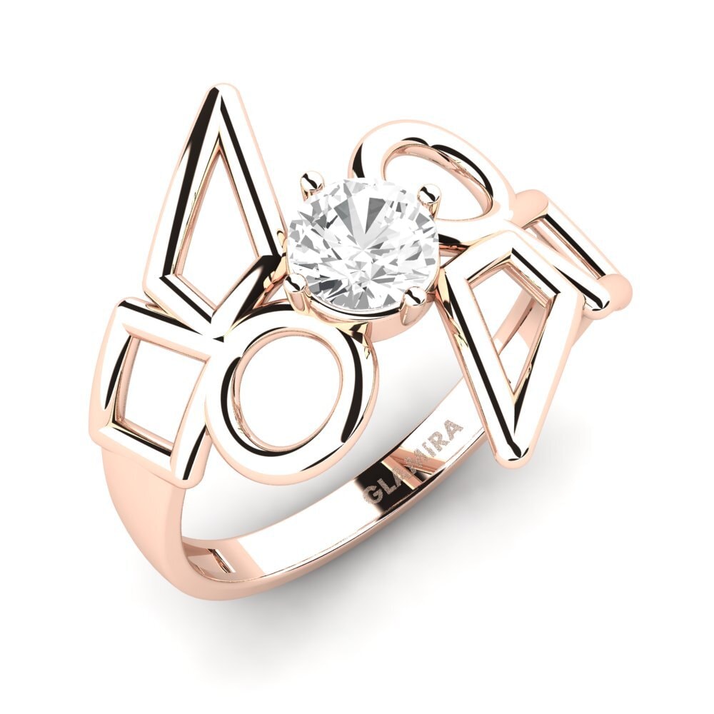 White sapphire Ring Mondial