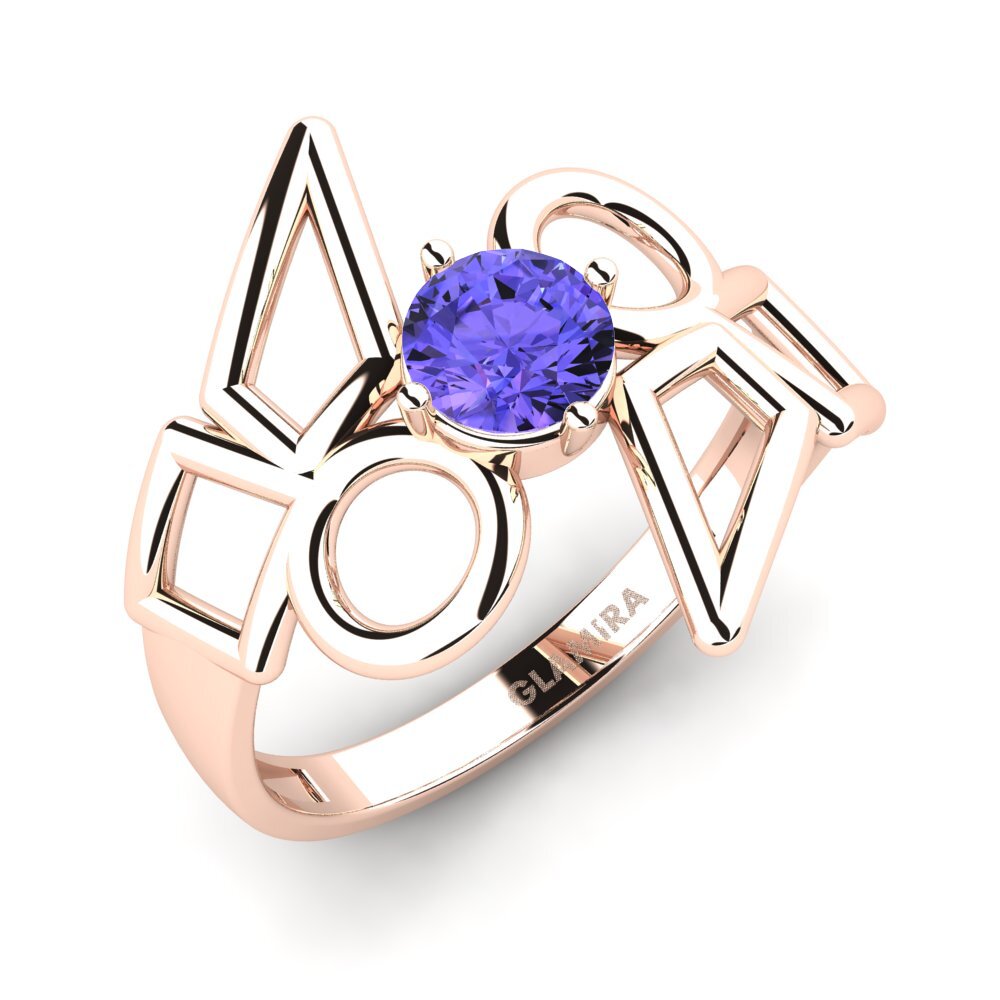 Đá Tanzanite Nhẫn Mondial