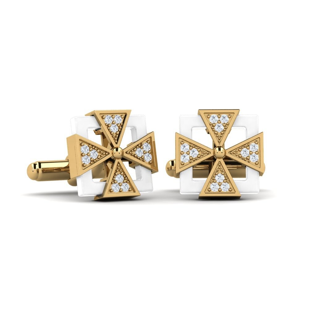 Lab Grown Diamond Cufflink Mong