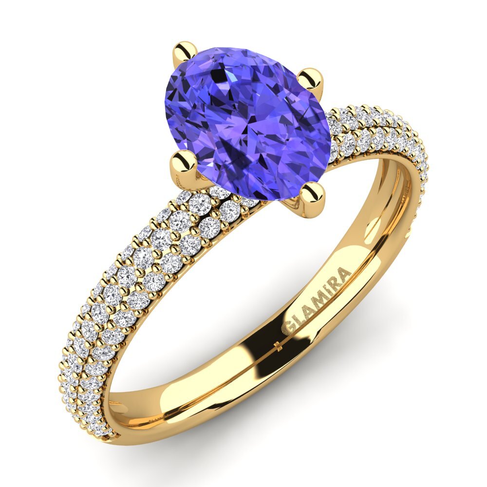 Tanzanite Engagement Ring Moniek