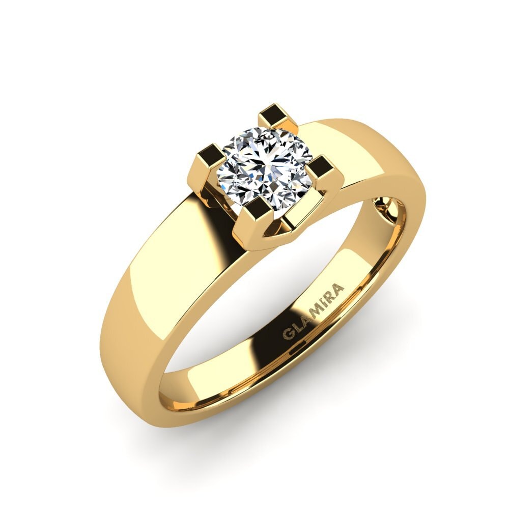 Zirconia Engagement Ring Monnara