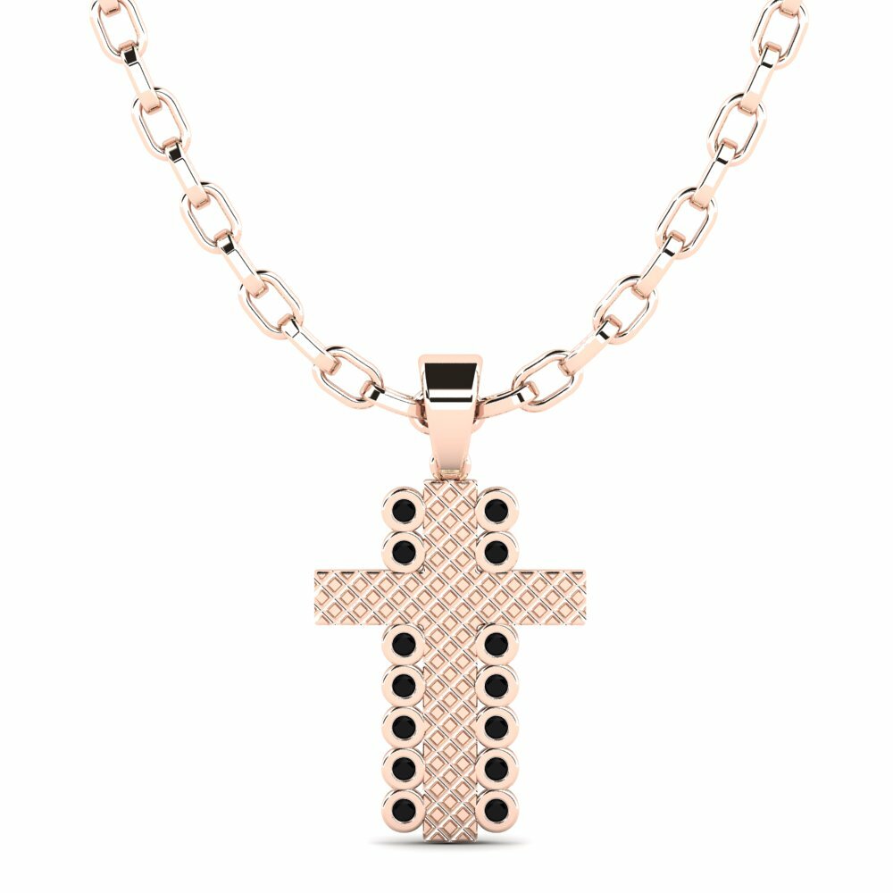 14k Oro Rosa Colgante para hombre Monosperma