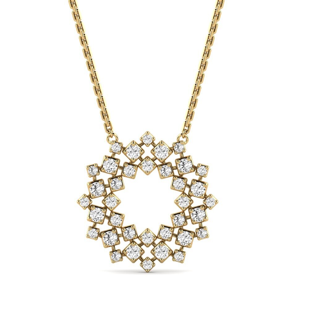 Moissanite Women's Necklace Montagna