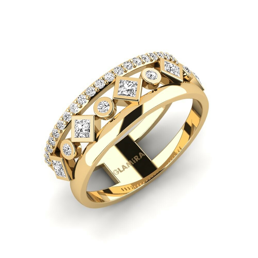 Moissanite Anello Montblanc