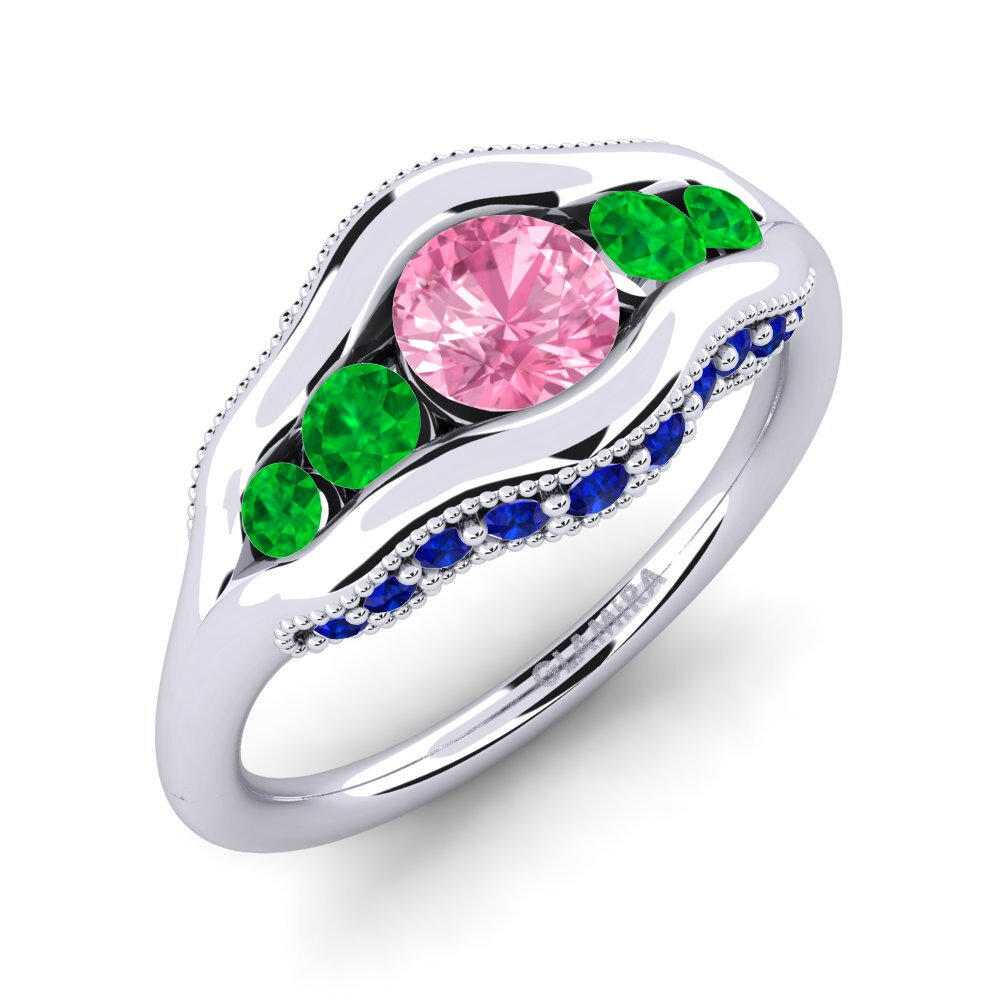 950 Platinum Engagement Ring Monterey