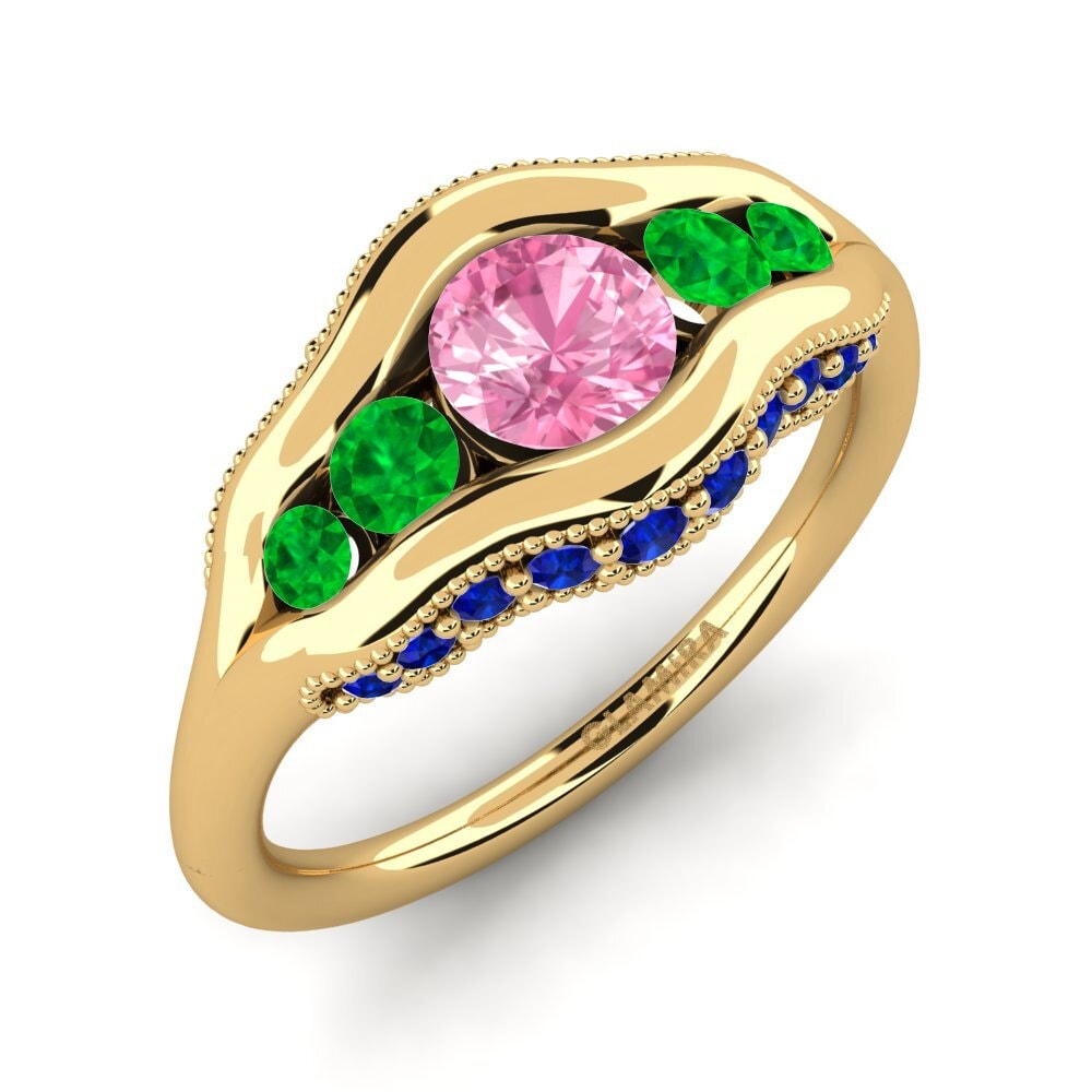18ct Yellow Gold Engagement Ring Monterey