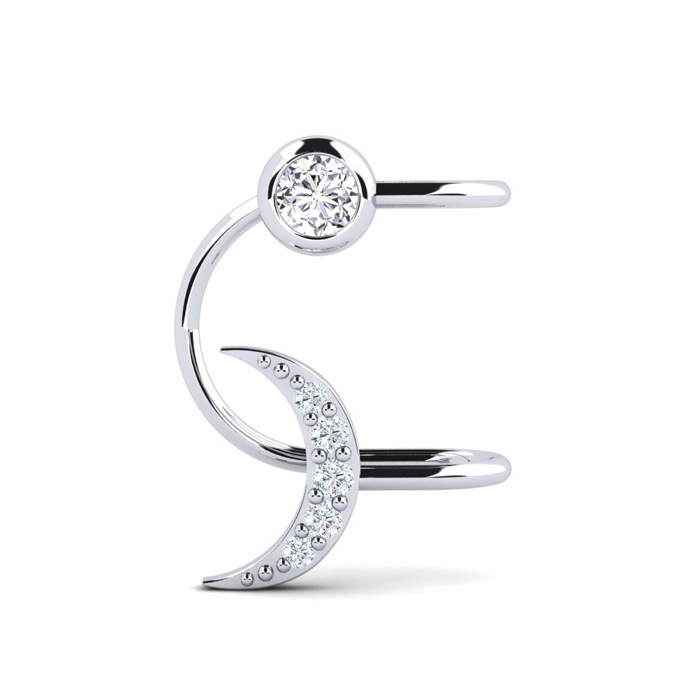 950 Palladium Women's Earring Morgana