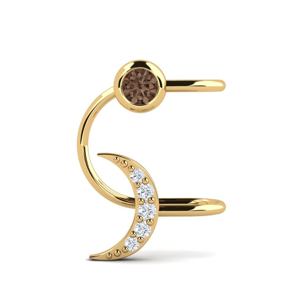 Smoky Quartz Women's Earring Morgana
