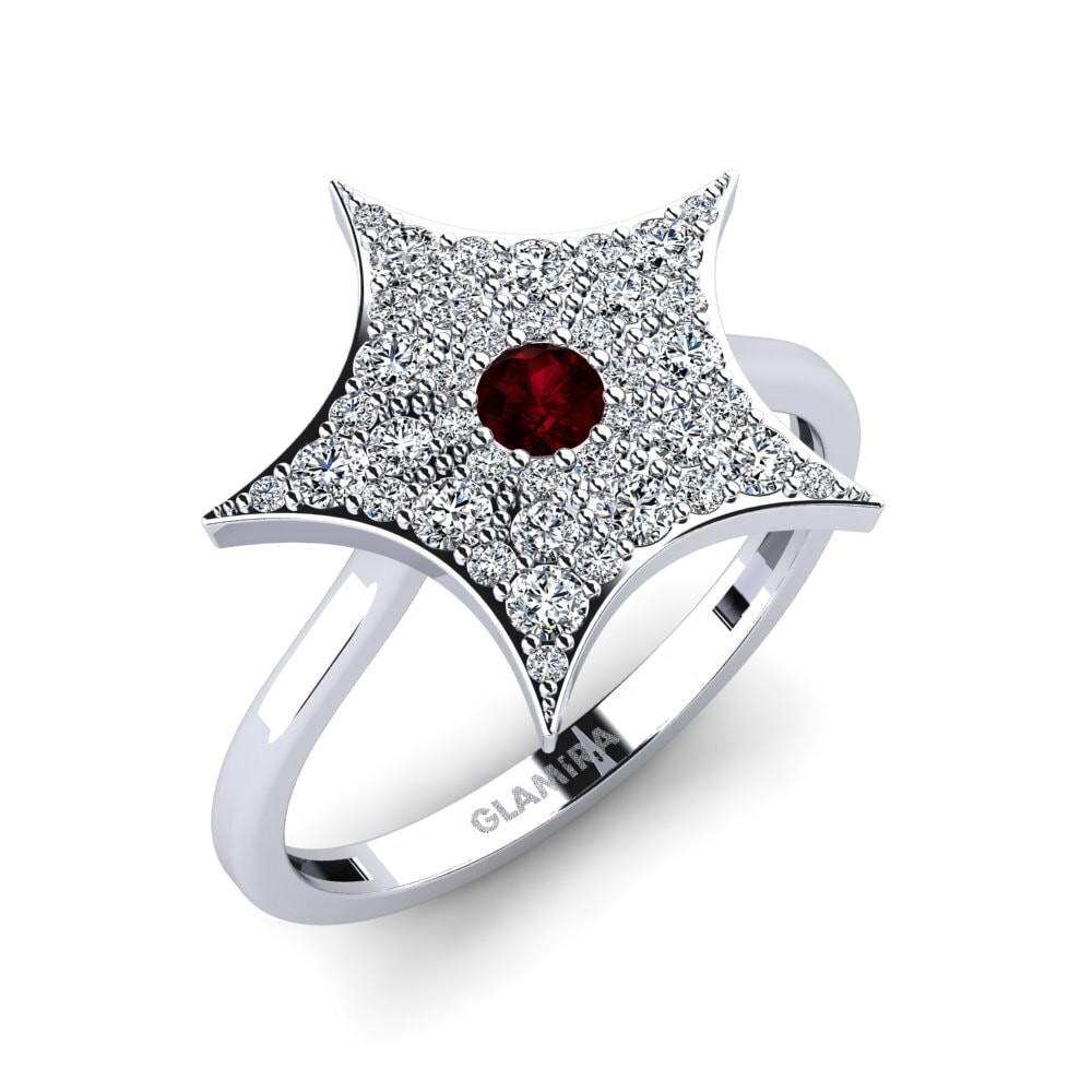 Granat Ring MorningStar
