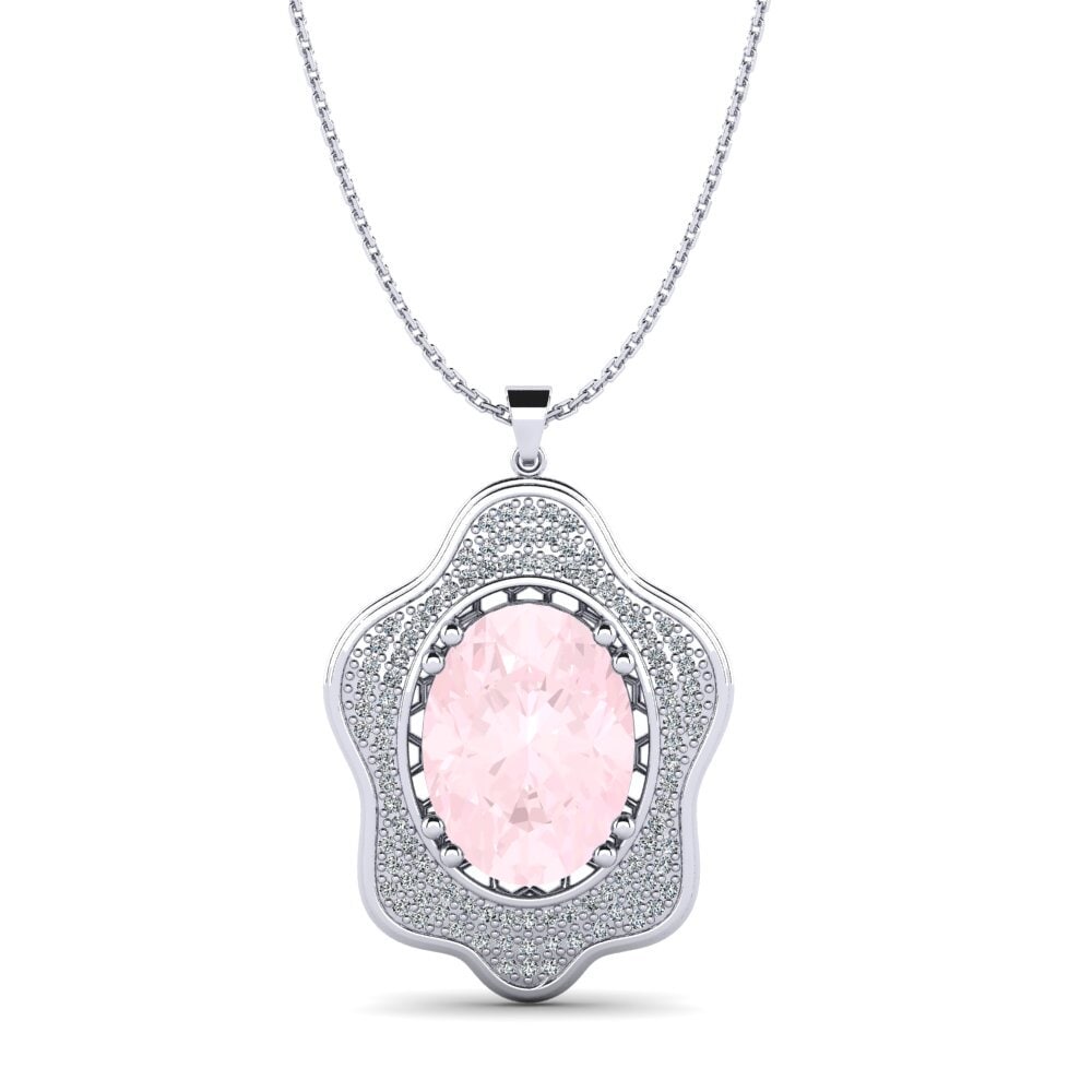 Rose Quartz Women's Pendant Mortred