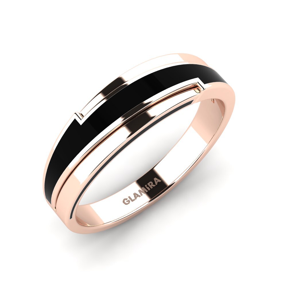 14k Oro Rosa Anillo Mosel