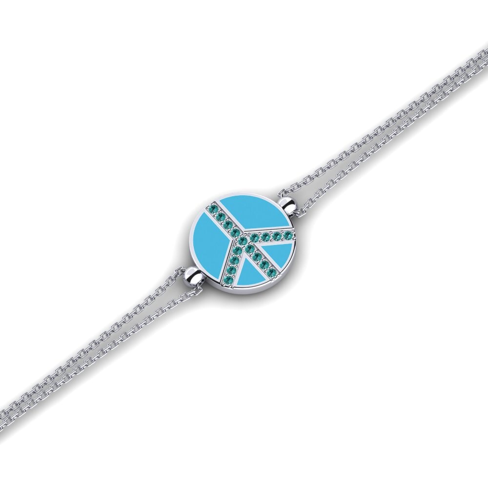 Blue Diamond Women's Bracelet Mosseter