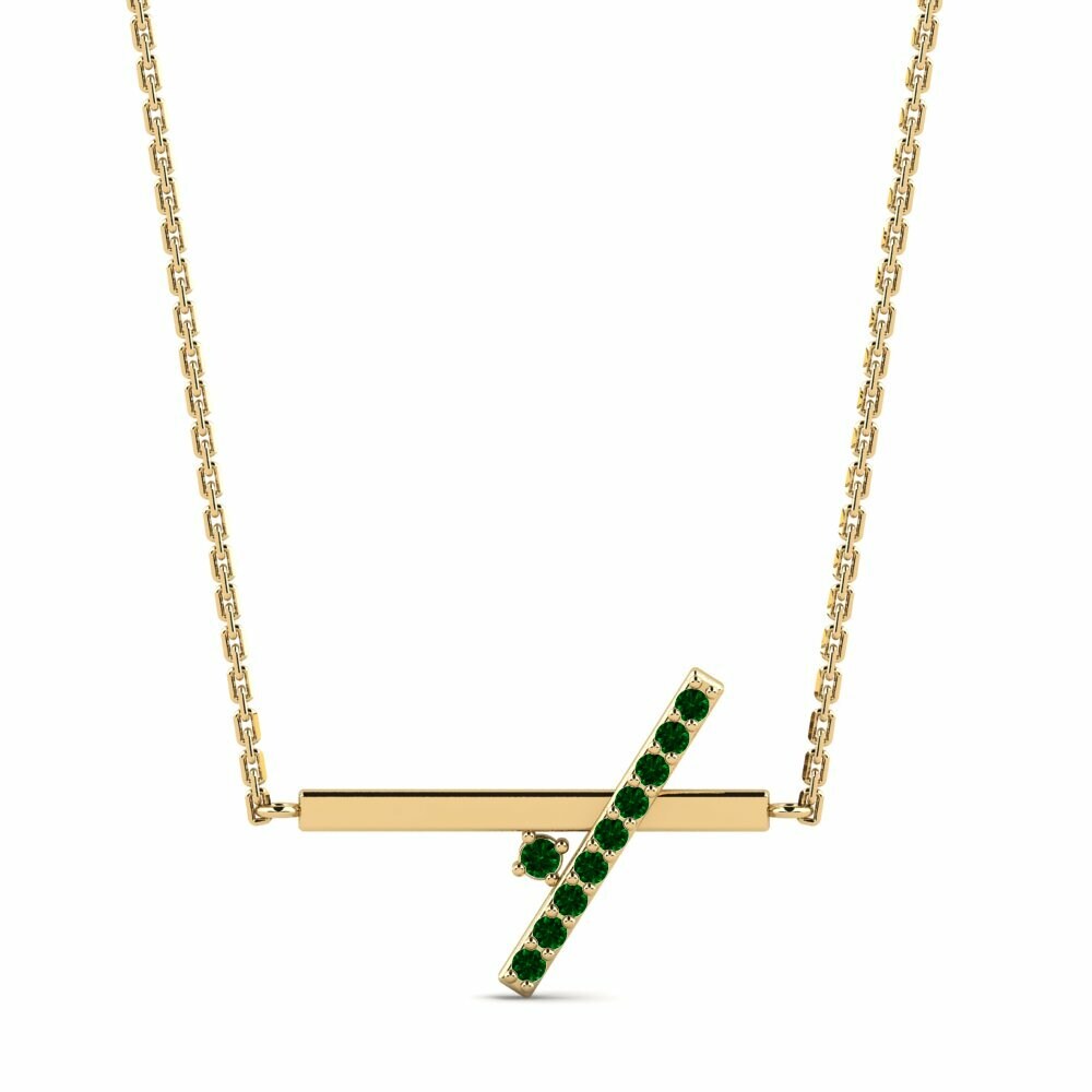 Circonita Verde Collar de Mujer Motsamao