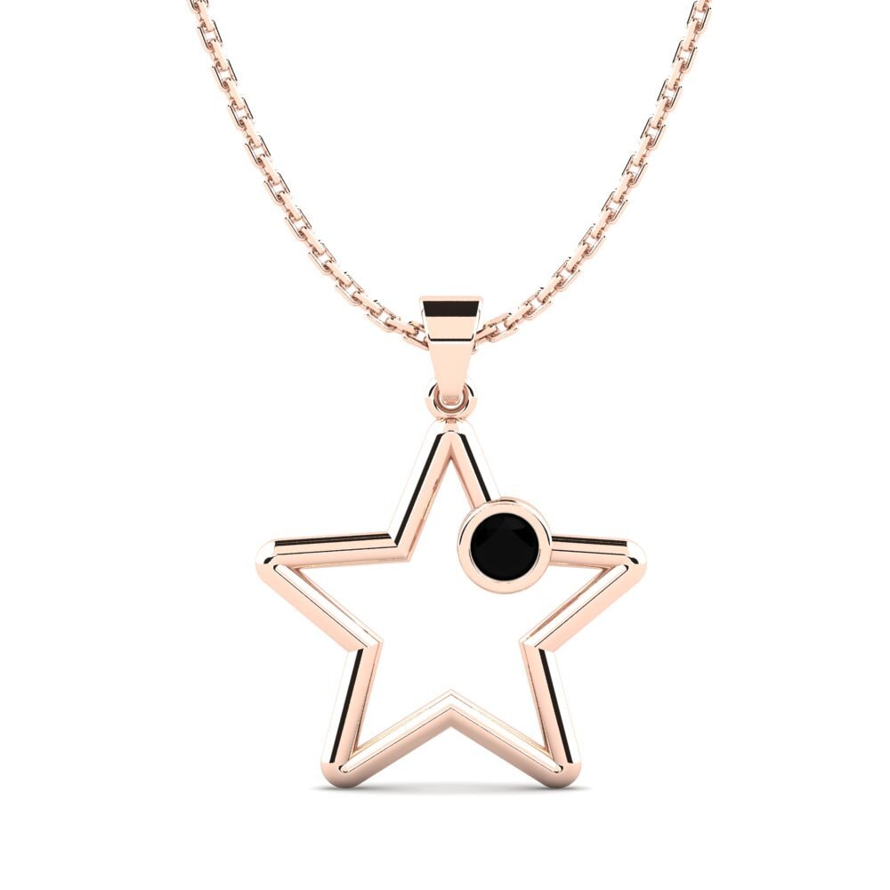 Black Sapphire Women's Pendant Moura
