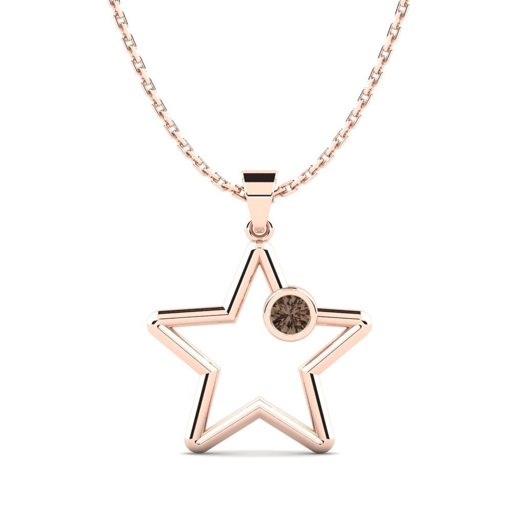 Smoky Quartz Women's Pendant Moura