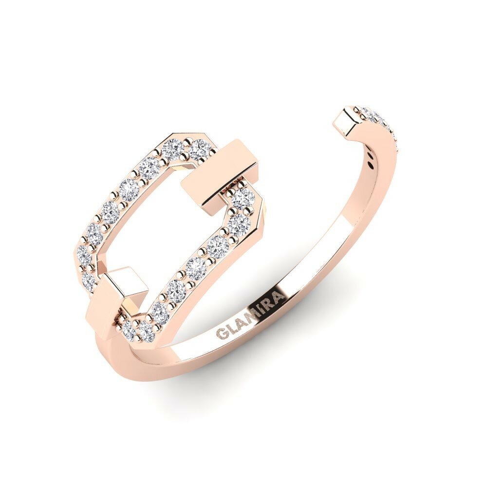 18K Rood Goud Ringen Mrekulli