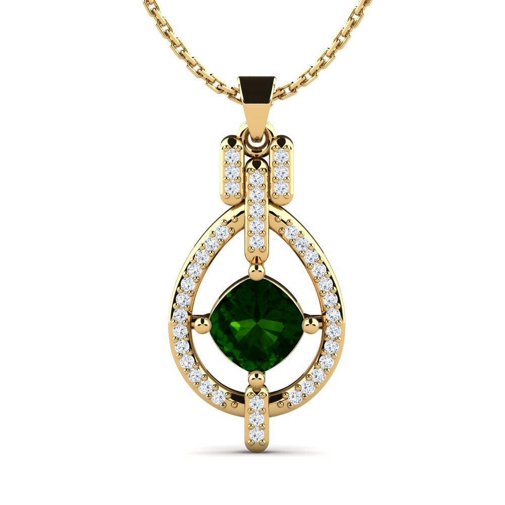 Green Tourmaline Women's Pendant Mrunalis