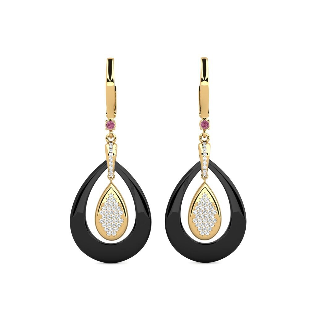 Rhodolite Garnet Women's Earring Muldoon