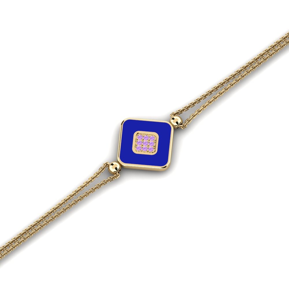 Amethyst Women's Bracelet Murano