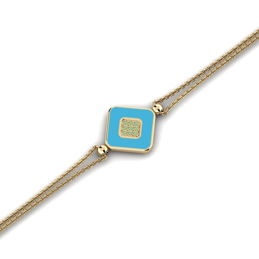 Green Diamond Women's Bracelet Murano