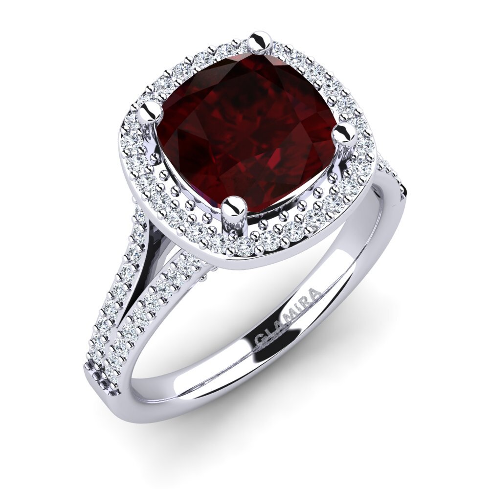 Garnet Engagement Ring Mutinda