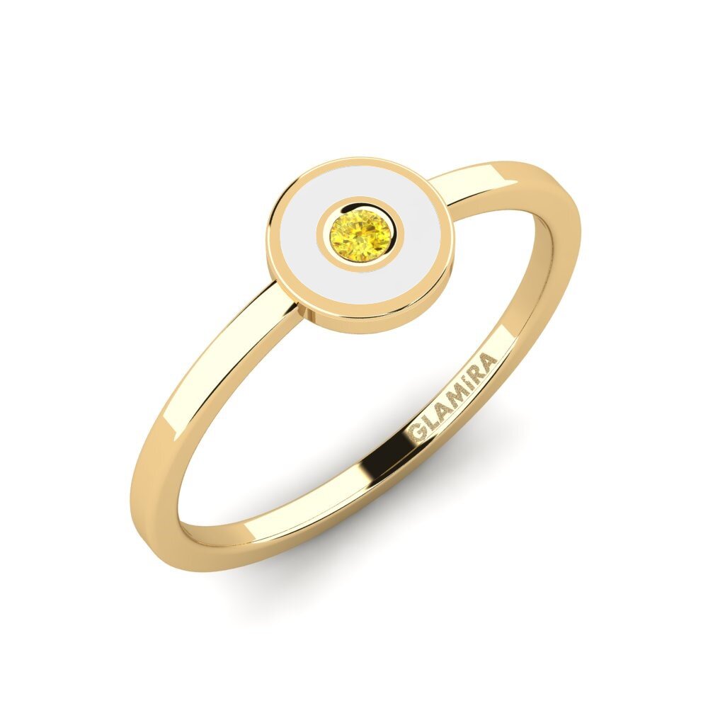 Yellow Sapphire Ring Mycher