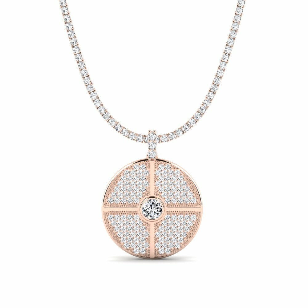 14ct Rose Gold Tennis Myrice