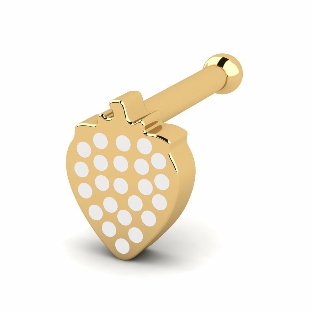 Or Jaune 18k Piercing Nez Myrick
