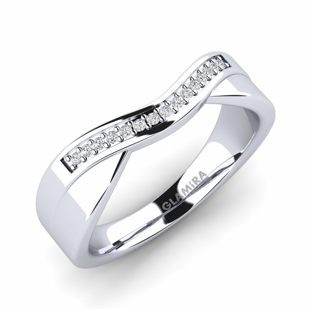 14k White Gold Ring Myrta