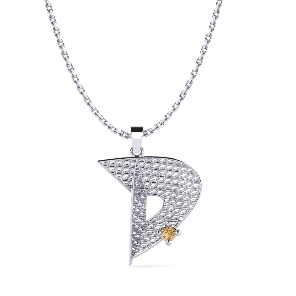 Brauner Diamant Damen anhänger Nadet - D