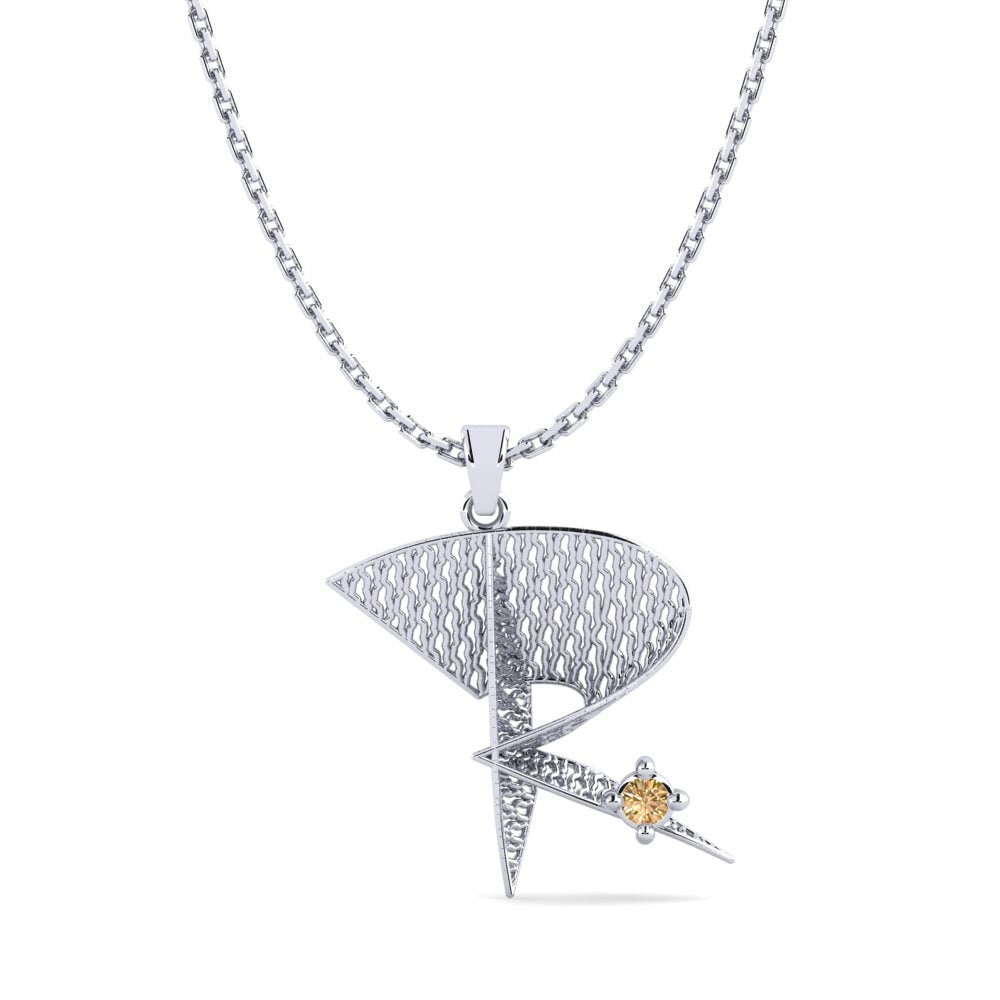 Brauner Diamant Damen anhänger Nadet - R